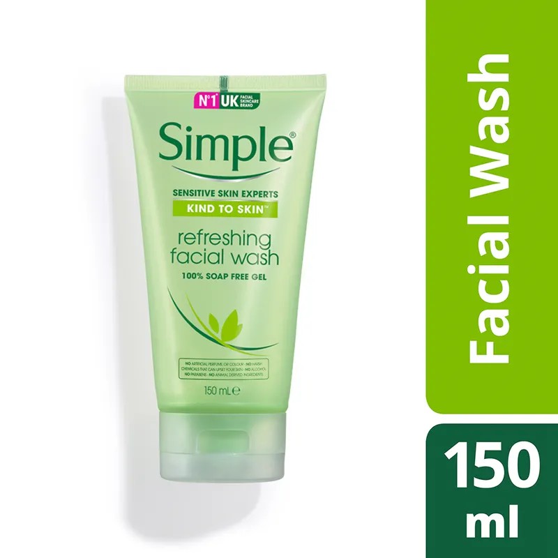 Jual simple refreshing facial wash 50ML | Shopee Indonesia