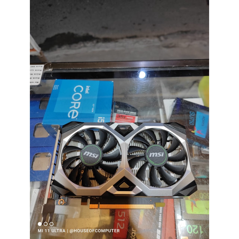 Jual Dijual Vga Msi Ventus Gtx 1650 4gb Ddr5 Kondisi Normal Batangan ...