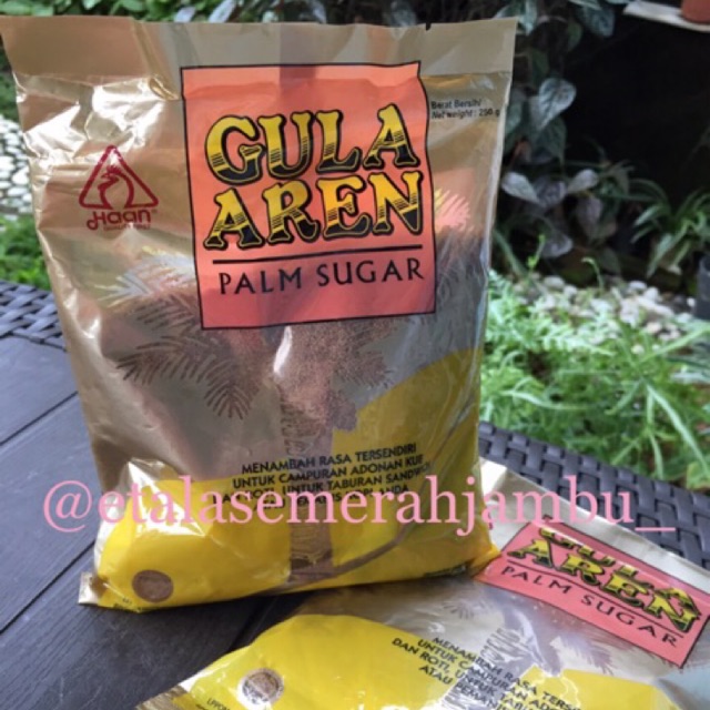 Jual Gula Aren/ Palm Sugar kemasan 250gr Shopee Indonesia