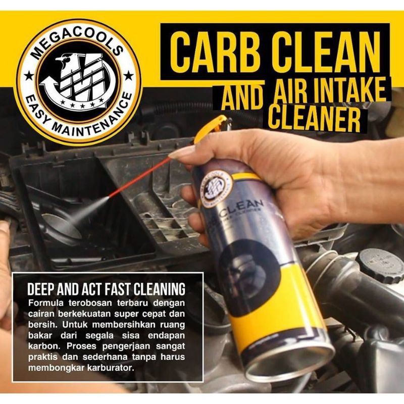 Jual CARBURATOR INJEKSI CARBU CARB CLEANER MURAH PEMBERSIH KERAK ...