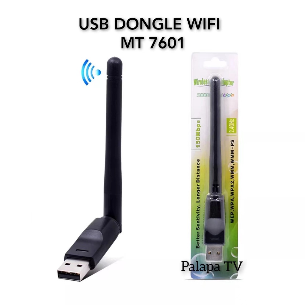 Jual USB WIFI ADAPTER MT 7601 / USB WIFI STB DVB T2 MT 7601 / WIFI USB ...