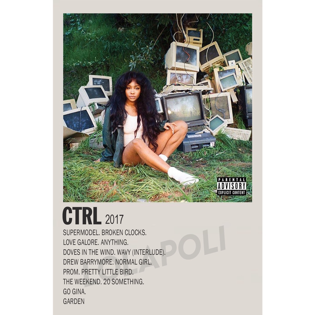 Jual Poster Cover Album Ctrl - SZA | Shopee Indonesia