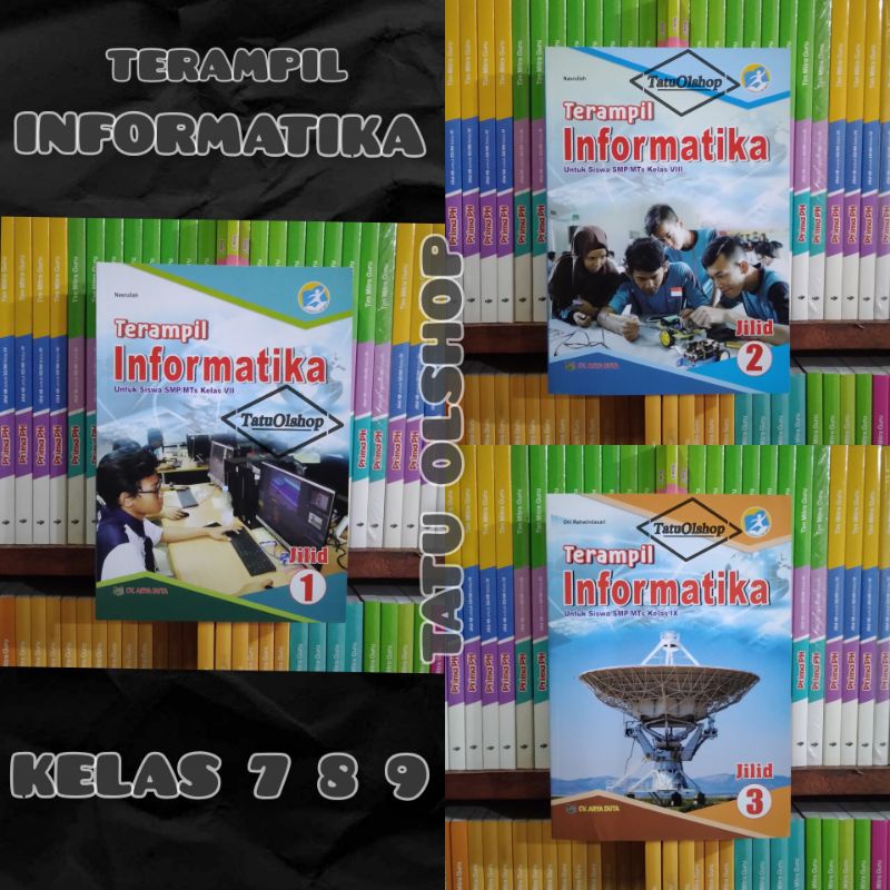 Jual Buku Terampil Informatika SMP MTs Kelas 7 8 9 VII VIII IX ...