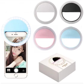 Trend Selfie Ring Light Led Rechargeable For Hp Laptop Kamera