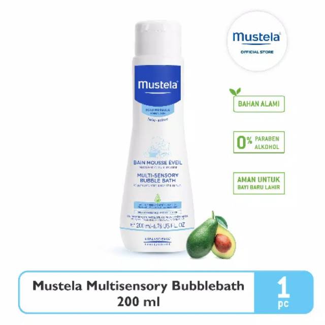 Jual Mustela Baby Multi Sensory Bubble Bath Shopee Indonesia