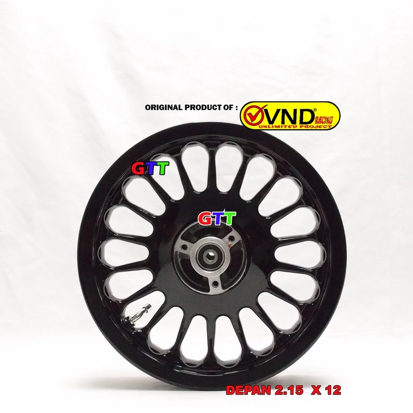 Jual VND VELG RACING ROULLETE RING 12 UNTUK YAMAHA MIO J, FINO 115, X ...