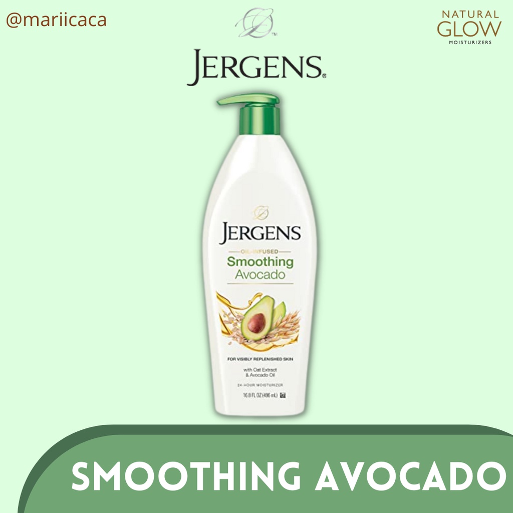Jual Jergens Body Lotion Smoothing Avocado Shopee Indonesia