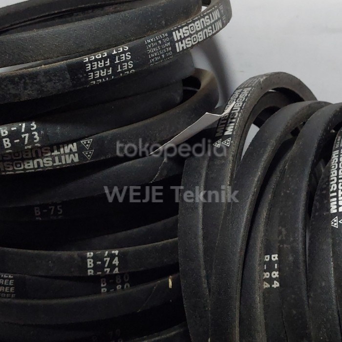 Jual V-Belt Vanbel Fanbel MITSUBOSHI B78 B79 B80 B81 B82 B83 B84 B85 ...