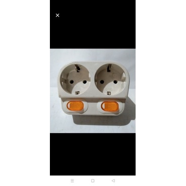 Jual Steker 2 Cabang On Off Uticon | Shopee Indonesia