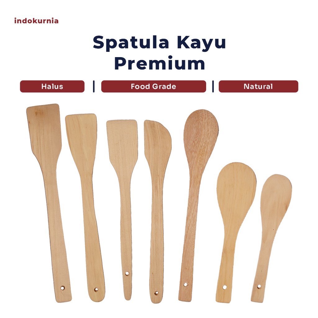 Jual Indokurnia Spatula Kayu Premium Shopee Indonesia