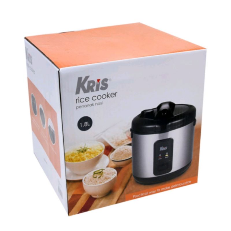 Jual Kris Deluxe Rice Cooker Black 1.8 L | Shopee Indonesia