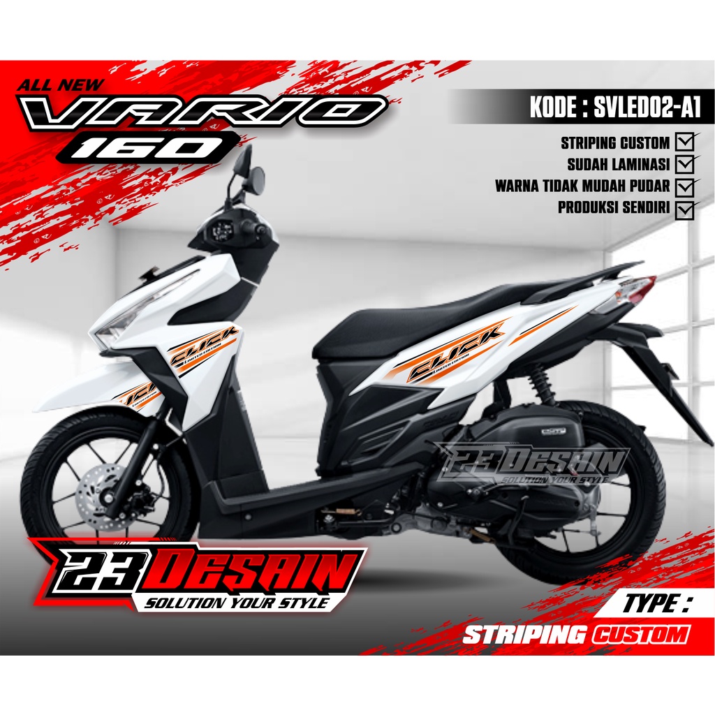 Jual Vario 125 LED Vario 150 LED - Aksesoris Motor Stiker Honda Vario