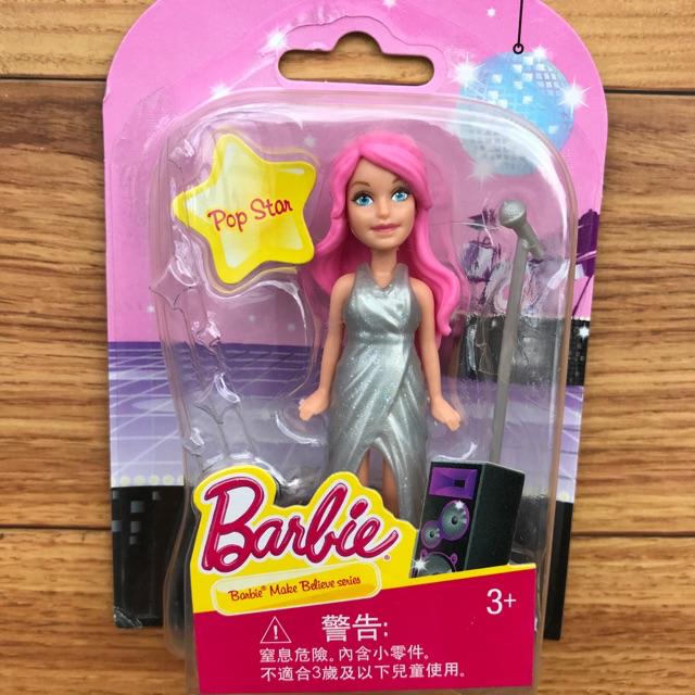 Mini barbie boneka mainan anak ori original mattel