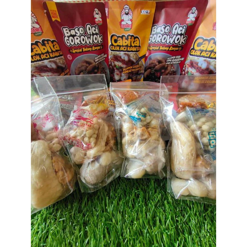 Jual Paket Lengkap Frozen Baso Aci Baso Aci Polos Baso Aci Tulang