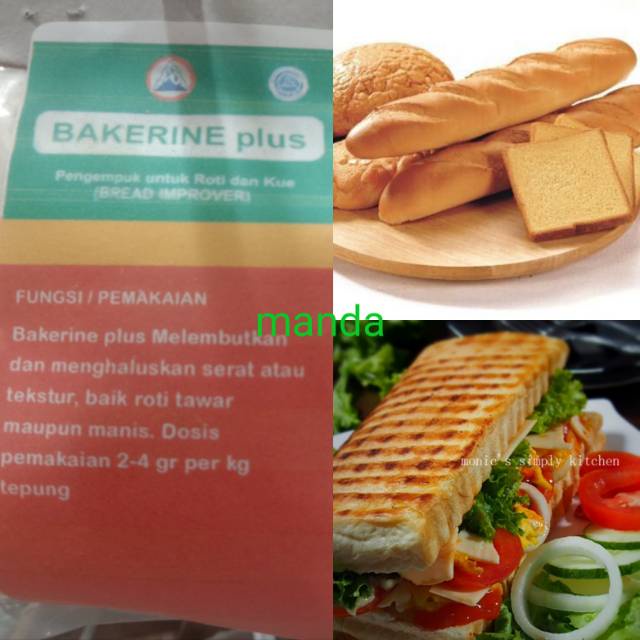 Jual Bakerine Plus Pengempuk Pelembut Penghalus Roti Kue Shopee Indonesia