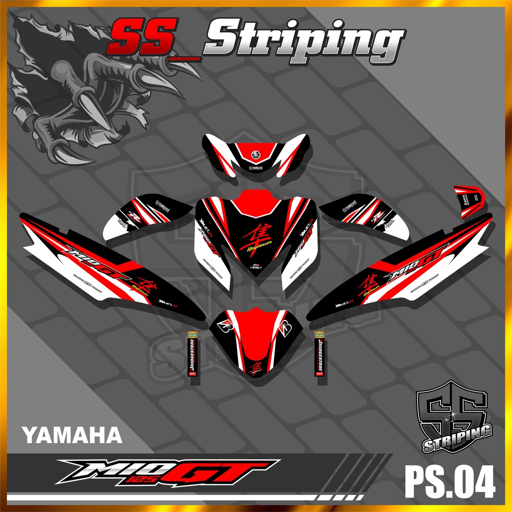 Jual Decal Sticker Full Body MIO GT - Stiker Full Body MIO GT. PS.SS.04 ...