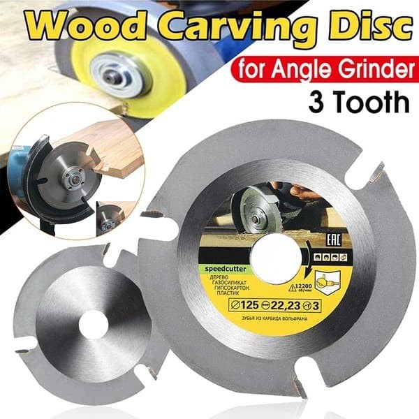 Jual 3T Circular Saw Blade Grinder Saw Disc Carbide Tipped Wood Cutting ...