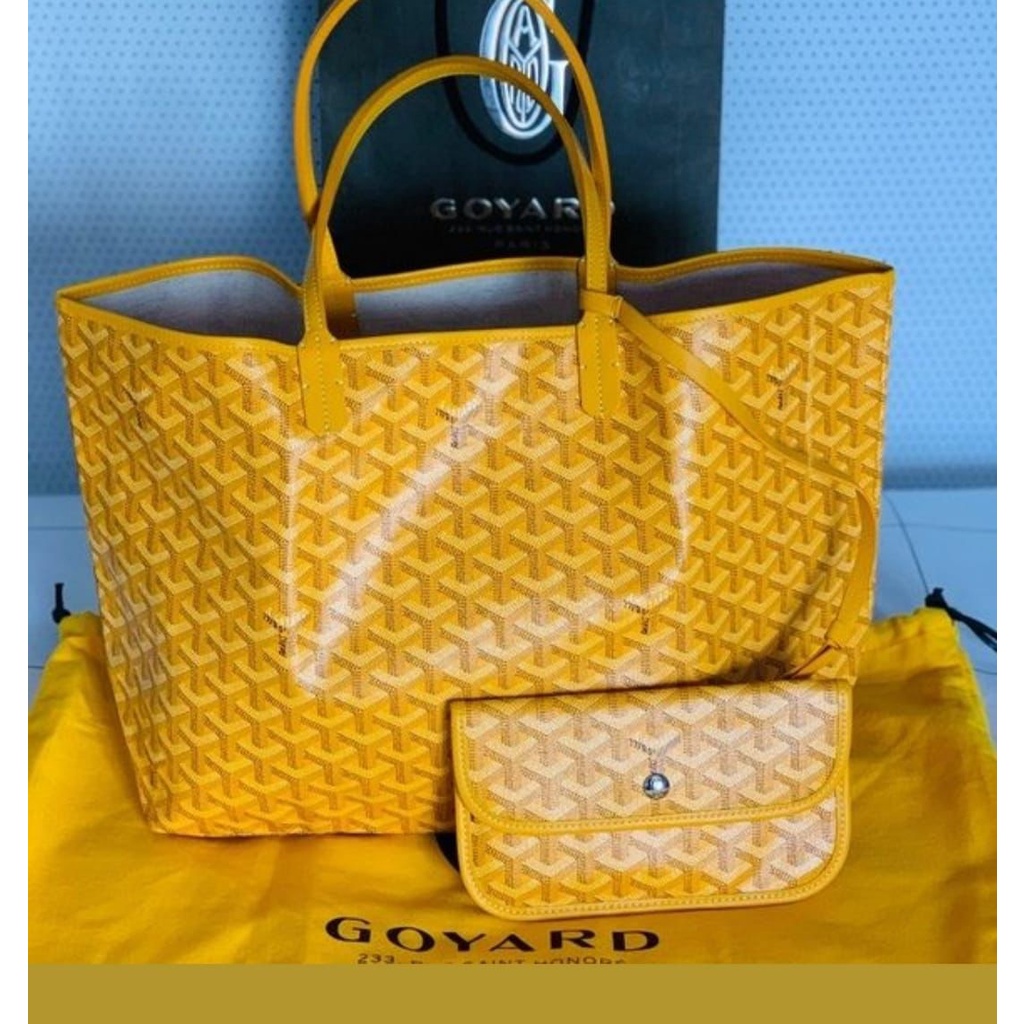 Goyard Saint Louis PM Tote Bag Yellow – Sourcery