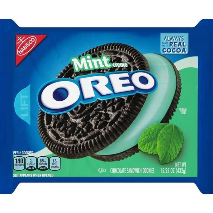 Jual Oreo Mint Creme - Snack Impor Oreo Rasa Mint | Shopee Indonesia