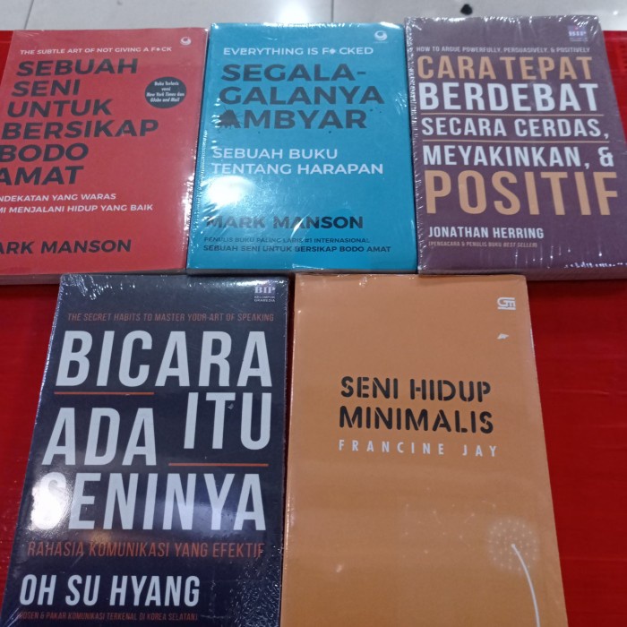 Jual 5 Paket Buku MOTIVASI BEST SELLER | Shopee Indonesia