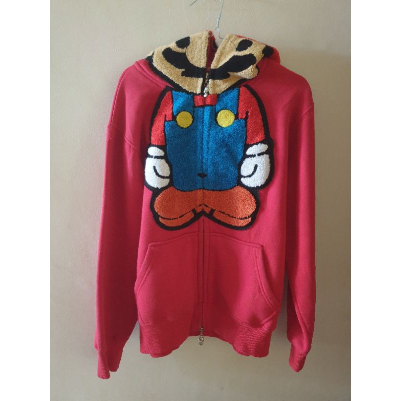 Bape store mario hoodie