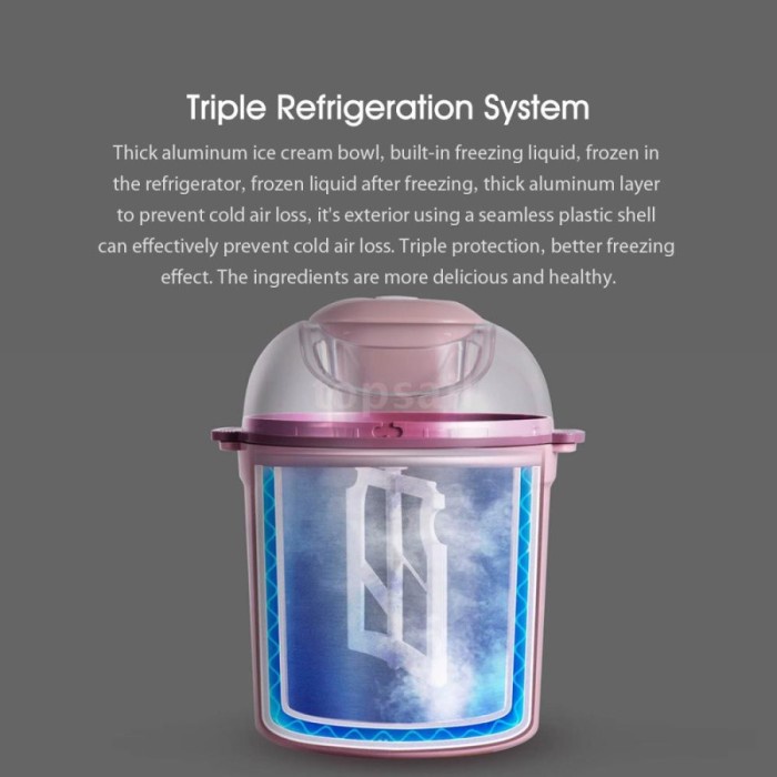 Jual karsawibisonomall YOULG Ice Cream Machine Maker Mesin Pembuat Es