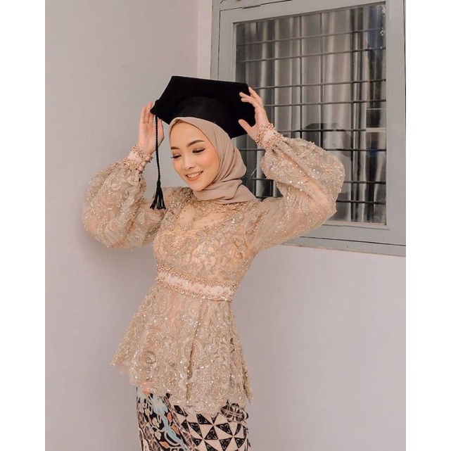 Jual Kebaya Wisuda Payet Rangkai Shopee Indonesia