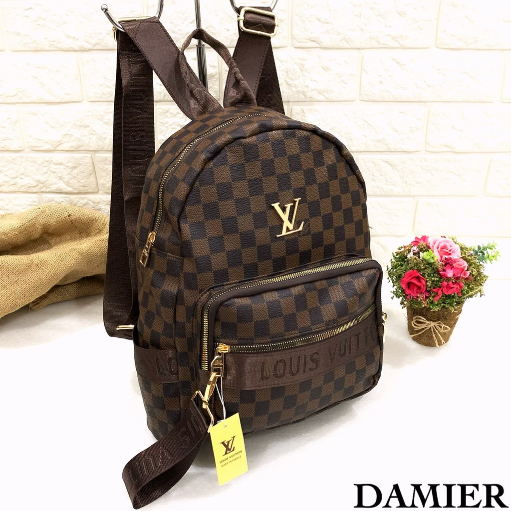 RANSEL LV BESAR ZONATA BACKPACK PRIA WANITA LAPTOP