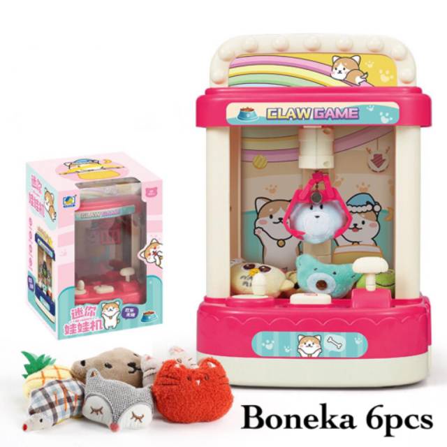 Jual MALOTOYS - Claw Machine Mesin Tangkap Boneka Mini Dolls Mesin ...