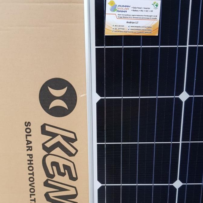 Jual Solar Panel Solar Cell Panel Surya 100wp MONOCRYSTALLINE merk ...