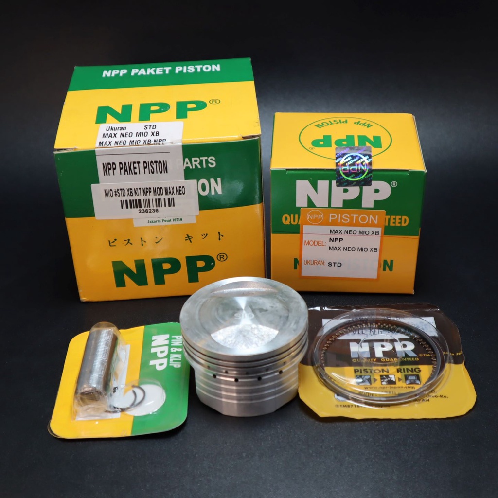 Jual PISTON KIT SEHER MIO XB MOD MAX NEO OVERSIZE STD150 NPP Shopee