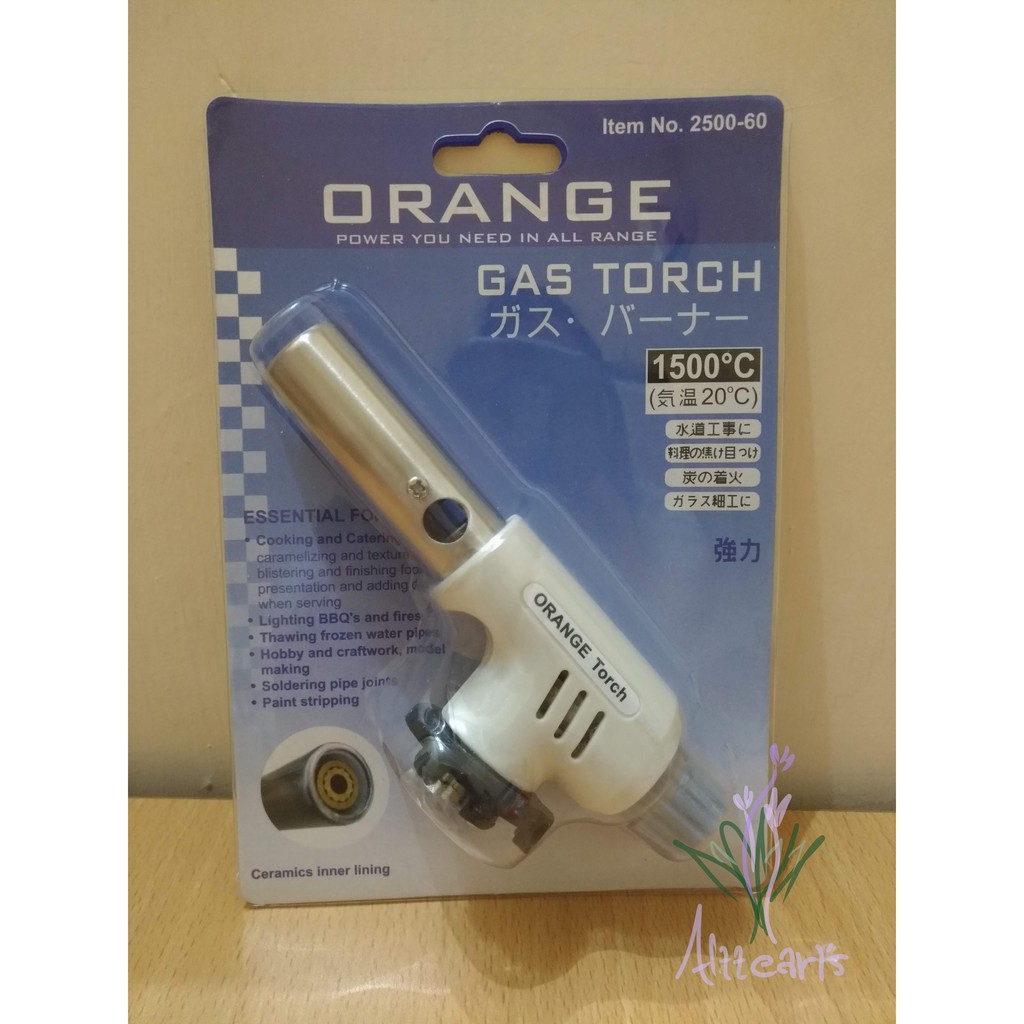 Jual Blow Torch Merk Orange Alat Pematik Api Kepala Gas Kaleng