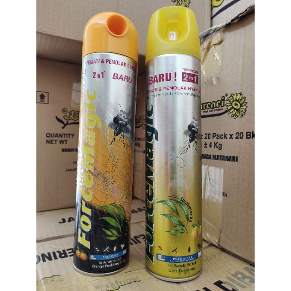Jual FORCE MAGIC obat nyamuk 600ML | Shopee Indonesia
