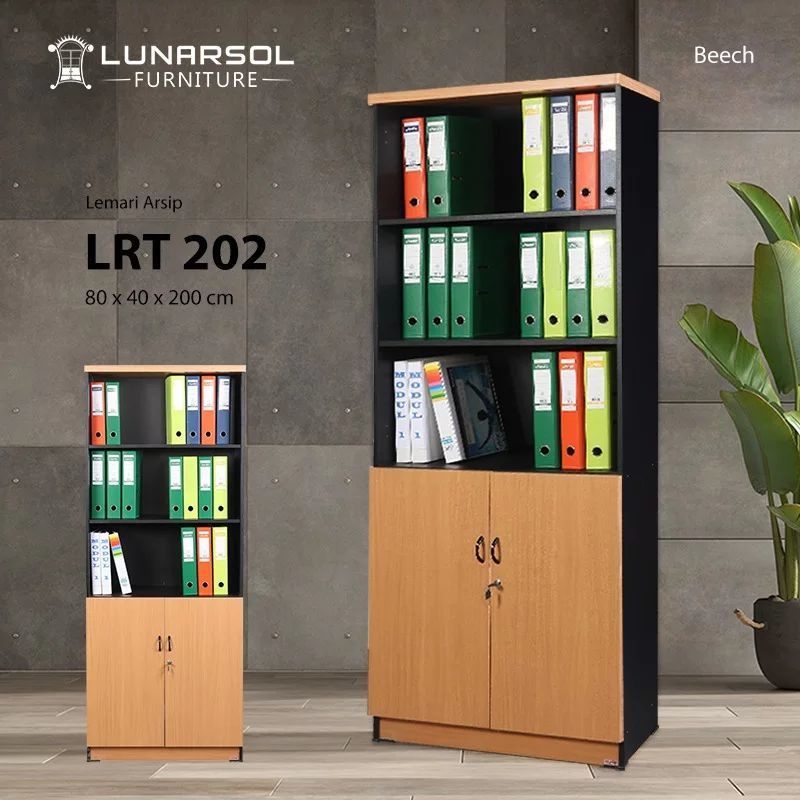 Jual Lemari Arsip LRT 202 Lemari Buku Lemari Pajang Kabinet Tinggi ...