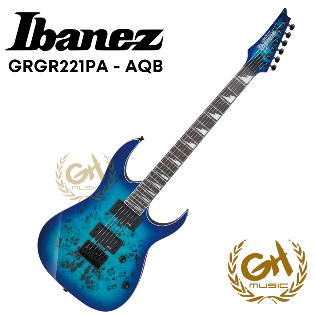 Jual IBANEZ GRGR221PA - AQB ELECTRIC GUITAR | Shopee Indonesia