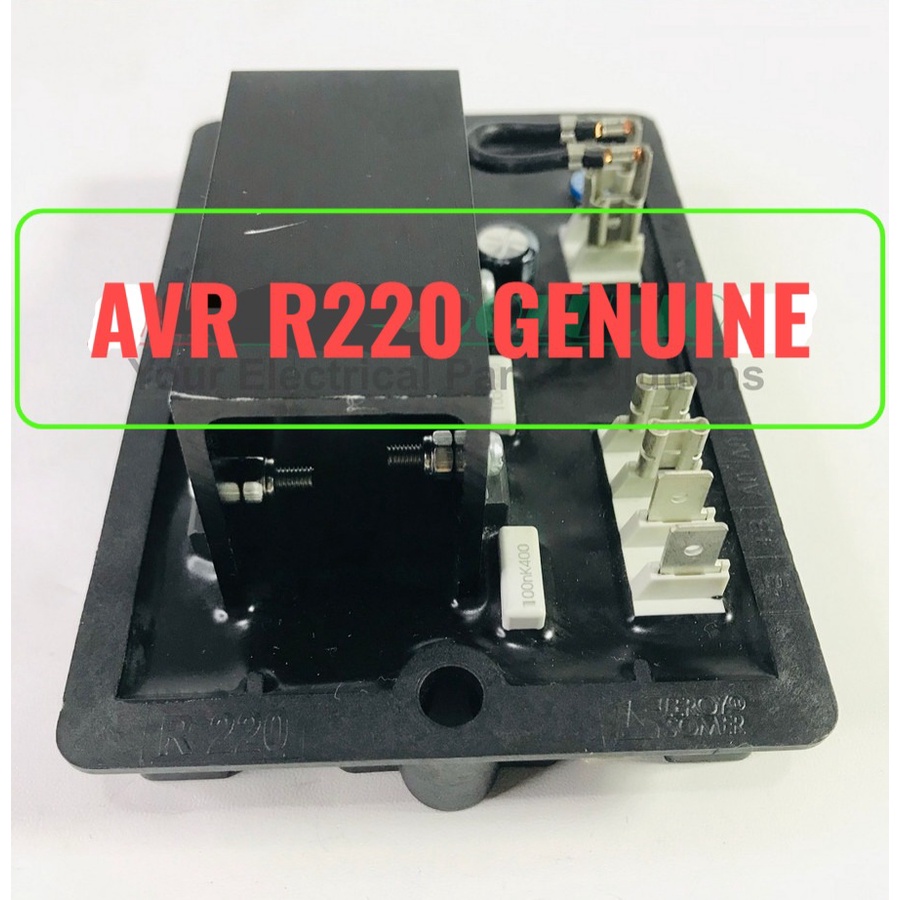 Jual AVR R220 GENUINE LEROY SOMER AVR GENERATOR R 220 high quality ...