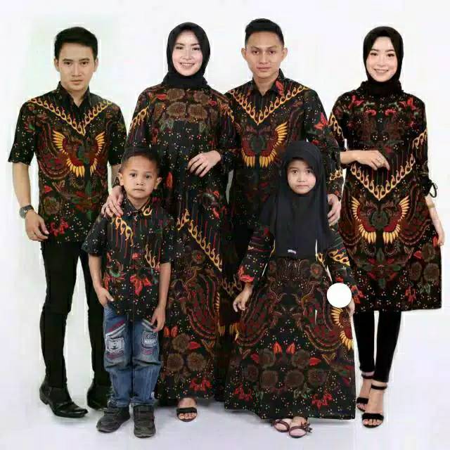 Jual Batik Couplebatik Couple Keluargabatik Jumbosarimbit Keluargabaju Batik Motif Kupu 8425