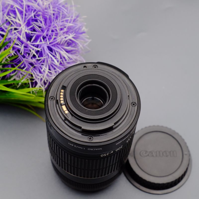 Jual Lensa Tele CANON 55-250mm 55250 is ii Bergaransi berkualitas ...