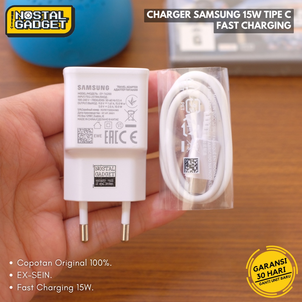 Jual Charger Samsung Type C W A E A M A A M M A S Fast