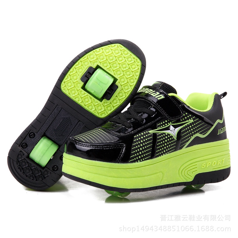 Jual Sepatu Roda Heelys LED Anak Heelys Tak Terlihat Slide Tunggal ...