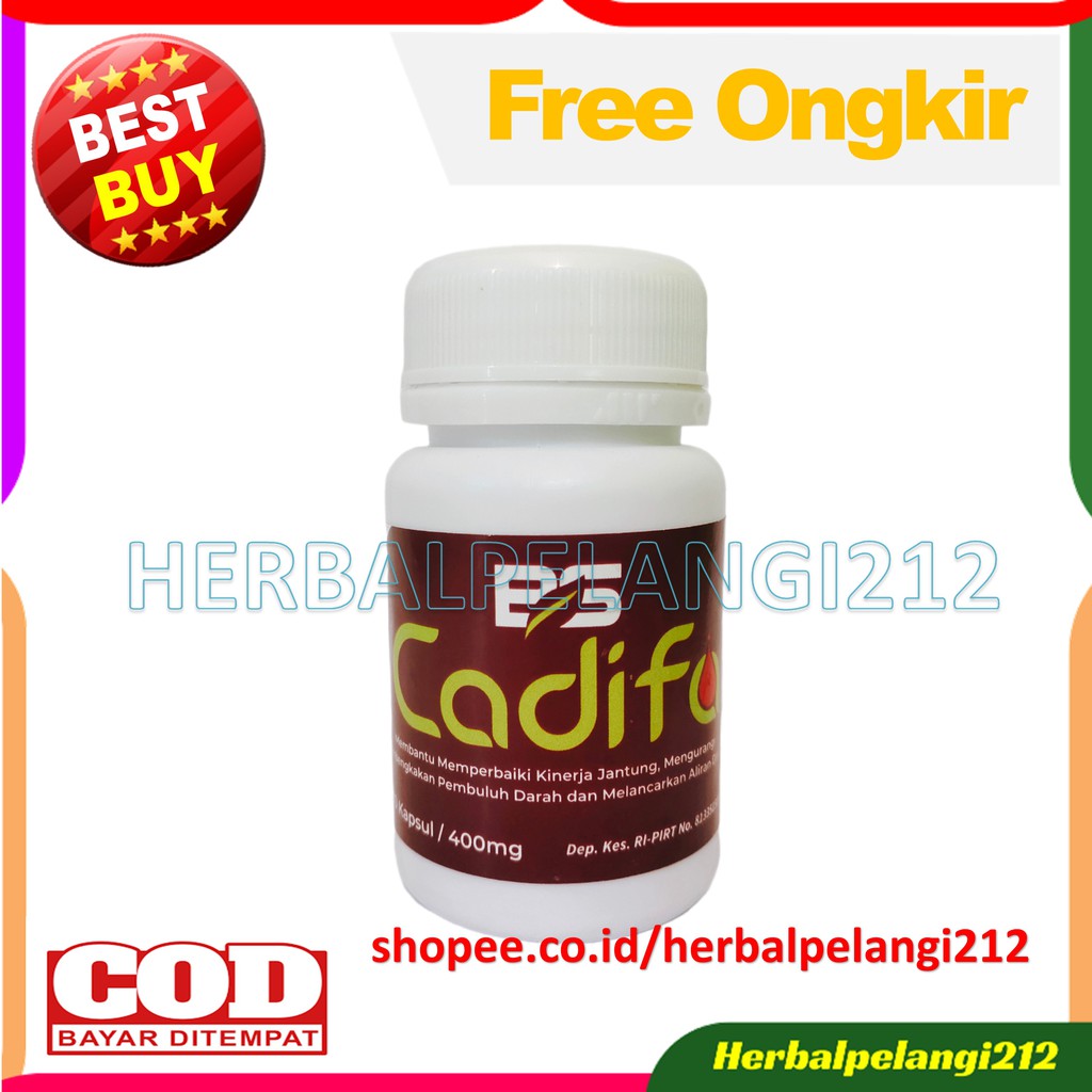 Jual BIOSYAFA CADIFA | Obat Untuk Jantung | Kapsul Cadifa Membantu ...