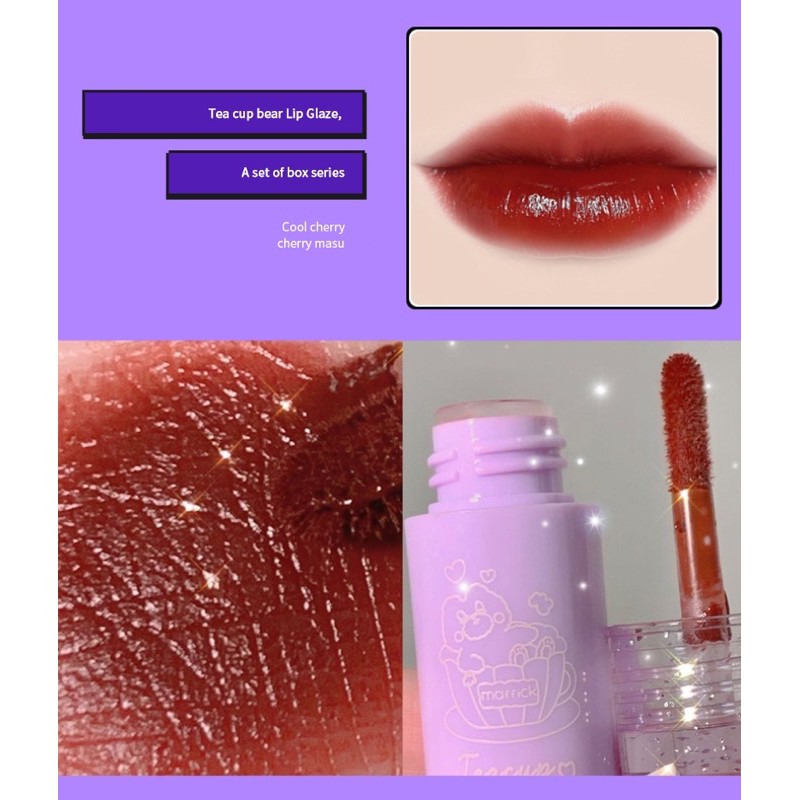 Jual [ECER&ORI THAI] tea cup lip glaze LILAC // premium edition Shopee Indonesia