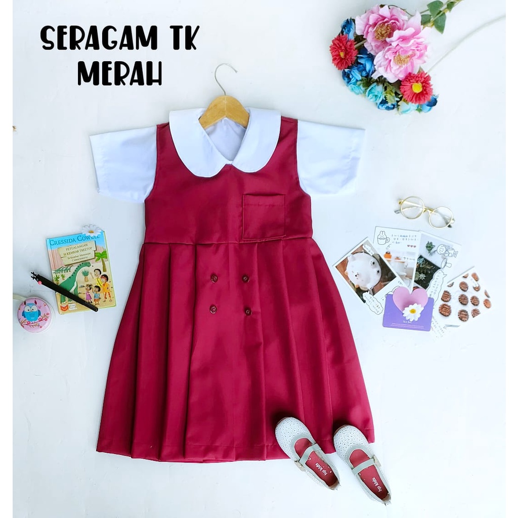 Jual Seragam Tk Seragam Anak Tk Seragam Sekolah Anak Perempuan