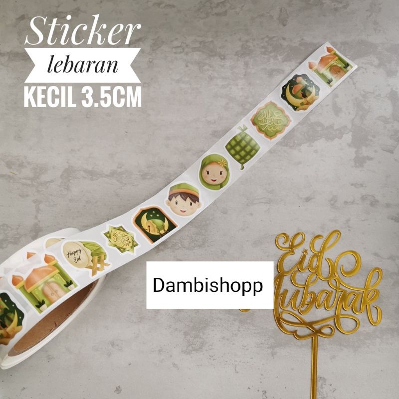 Jual STICKER LEBARAN 3.5 CM ISI 10 PCS | Shopee Indonesia