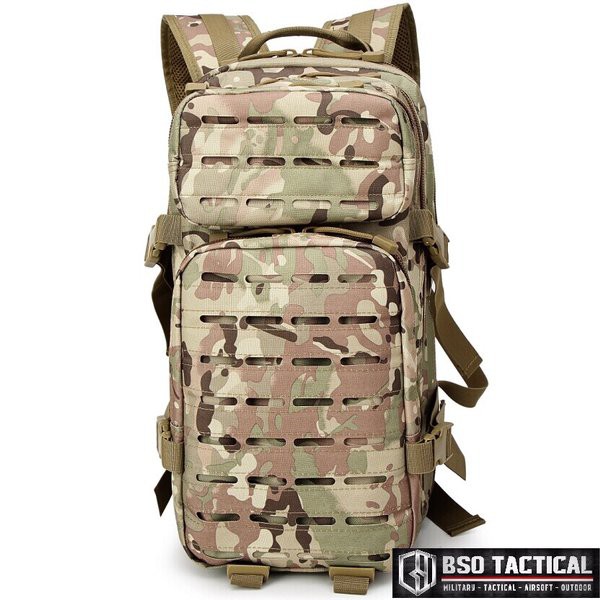 Jual Tas Ransel Tactical New 3P Lebanon Style Laser Cut Molle 600D ...