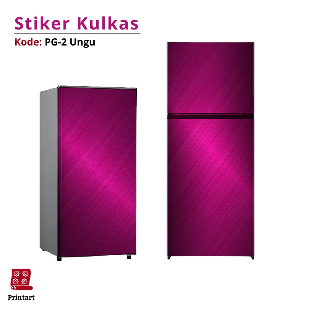 Jual Stiker Kulkas 1 Pintu dan 2 Pintu motif polos glossy Kode - PG-2 ...