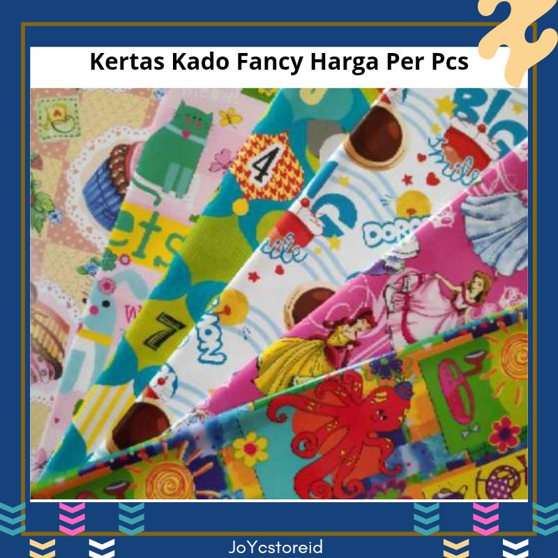 Jual Kertas Kado Fancy Sidu | Kertas Kado Motif Polkadot | Pembungkus ...