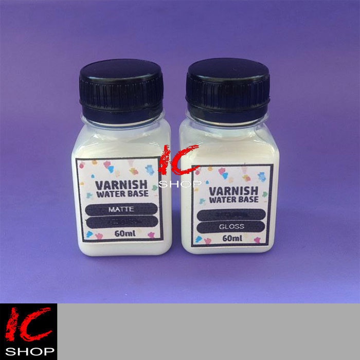 Jual 60ml Varnish untuk Clay Kayu Decoupage Craft Shopee Indonesia