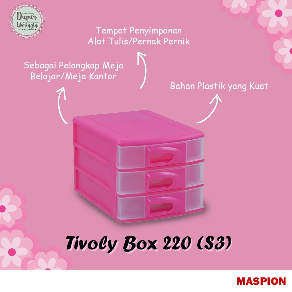 Jual Maspion Tivoly Box 220 (S3) | Shopee Indonesia