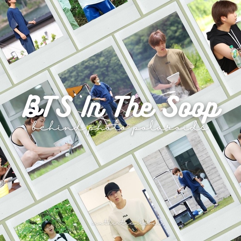 Jual BTS In The Soop Polaroid (RM/Namjoon version) Shopee Indonesia